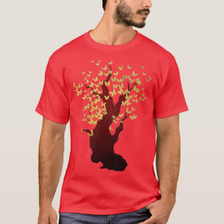 Butterfly Tree Beautiful Animal Butterflies Tree N T-Shirt