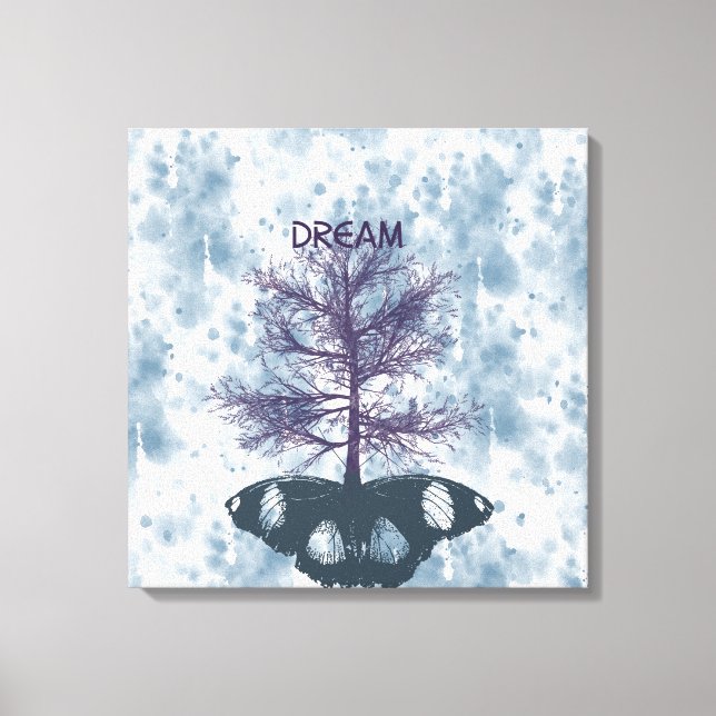 Butterfly Tree Dream Canvas Print (Front)