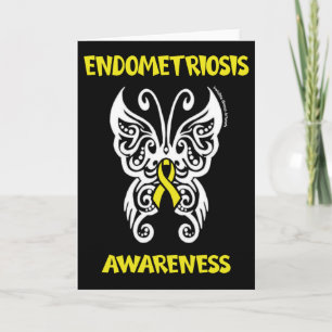 Butterfly/Tribal...Endometriosis Card