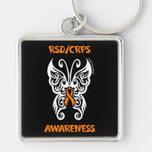 Butterfly/Tribal...RSD/CRPS Keychain