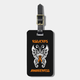 Butterfly/Tribal...RSD/CRPS Luggage Tag