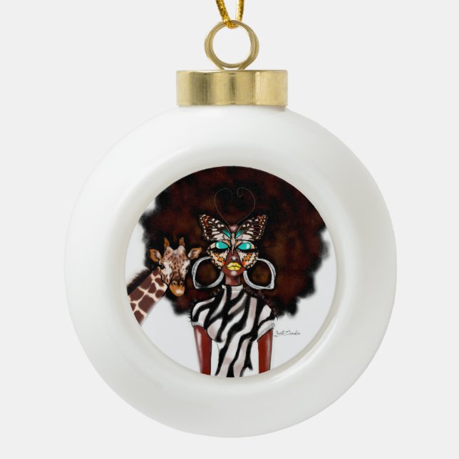 BUTTERFLY TRIBE ORNAMENT (Front)