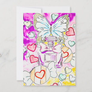 Butterfly Valentine Card