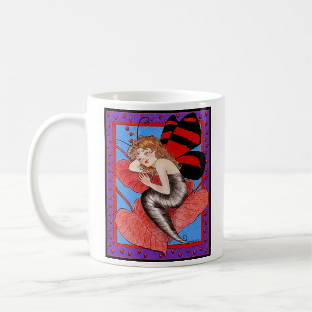 Butterfly Valentine Mug (Left)
