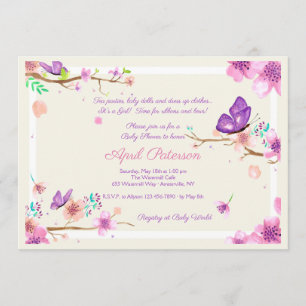 Butterfly Valley Invitation