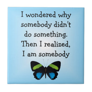 Butterfly Verse Tile