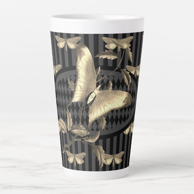 Butterfly Vine Latte Mug (Front)