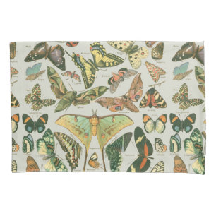 Butterfly Vintage Antique Butterflies Art Pillowcase