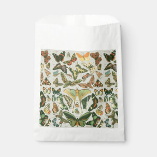Butterfly Vintage Antique Butterflies Pattern Favour Bags