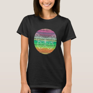 Butterfly Vintage Distressed Lepidopterology T-Shirt