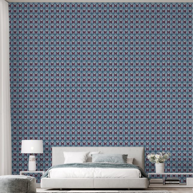 Butterfly  wallpaper (Bedroom)