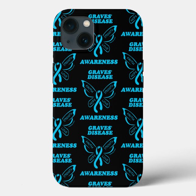 Butterfly/Warrior...Graves'  Case-Mate iPhone Case (Back)