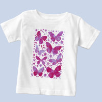 Butterfly Watercolor Pink