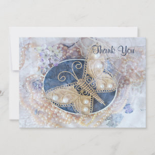 Butterfly Wedding Bridal White Gold Elegant