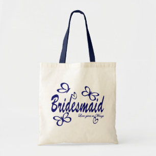 Butterfly Wedding/ Bridesmaid Tote Bag