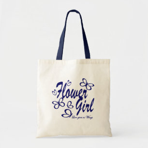 Butterfly Wedding/ Flower Girl Tote Bag