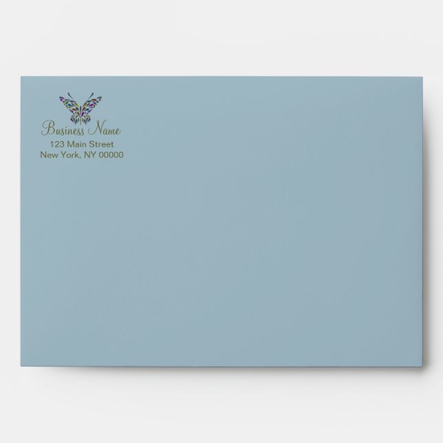 Butterfly Whispers CHANGE COLOR ~ Envelope (Front)