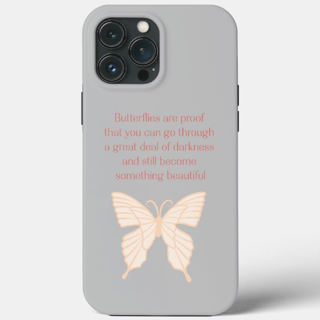 Butterfly Whispers: It's Okay to Not Be Okay Case-Mate iPhone Case (Back)