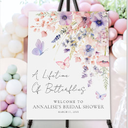 Butterfly Wildflower Bridal Shower