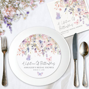 Butterfly Wildflower Bridal Shower Menu