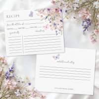 Butterfly Wildflower Recipe