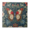 Butterfly William Morris style Blue & Red Floral