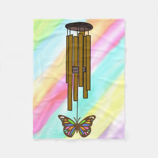 butterfly wind chime blanket