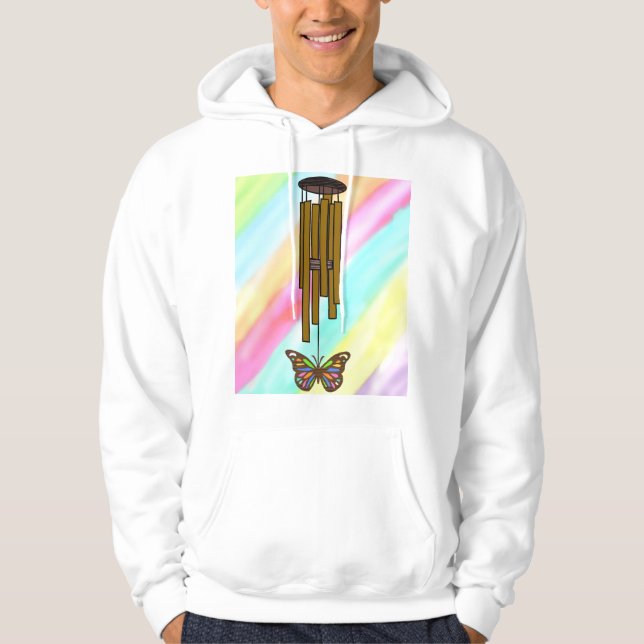 Butterfly Wind Chime Hoodie (Front)