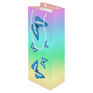 Butterfly Wine Gift Bag