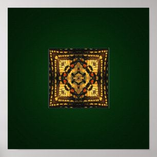 Butterfly Wing Kaleidoscope  Print