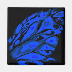 Butterfly wing magnet