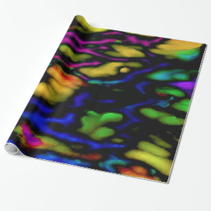 Butterfly Wing Neo Wrapping Paper