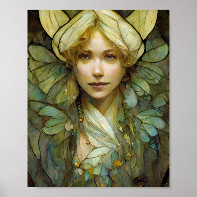 Butterfly Wings 2 Fantasy Art Poster (Front)