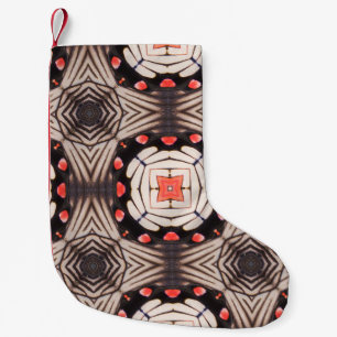 Butterfly Wings: Beautiful Seamless Pattern Small Christmas Stocking