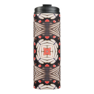 Butterfly Wings: Beautiful Seamless Pattern Thermal Tumbler