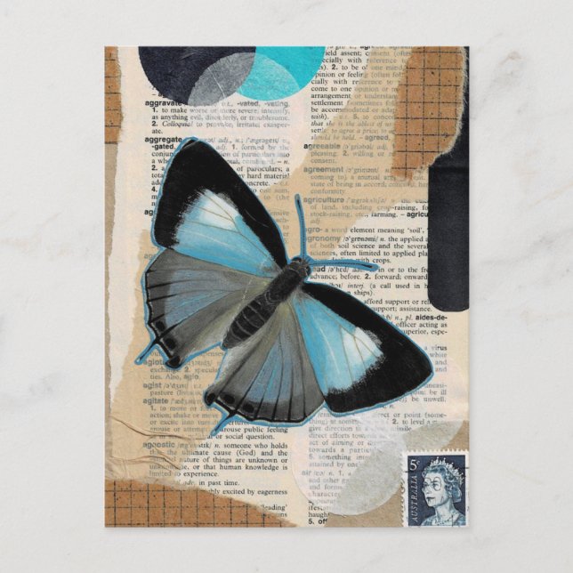 "Butterfly Wings" - Exclusively Designed Postcard (Front)