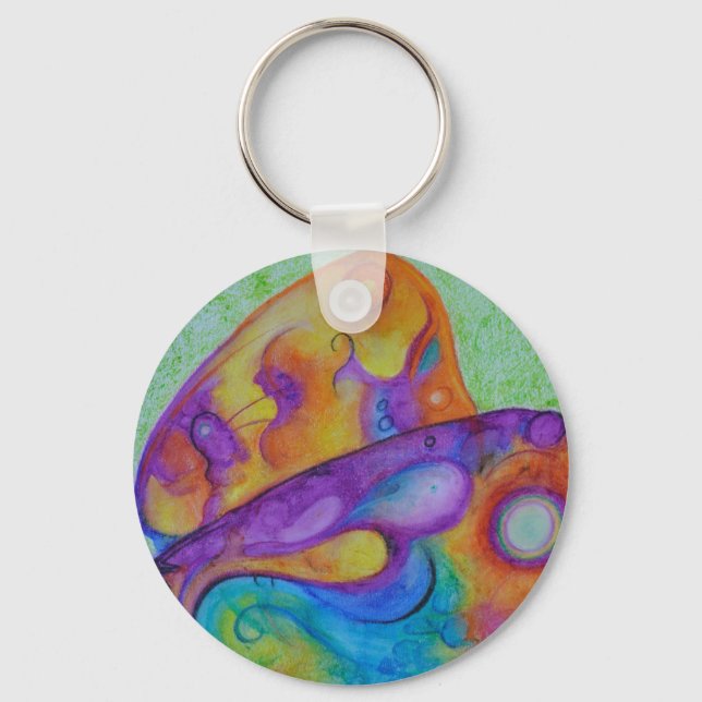 Butterfly wings key ring (Front)