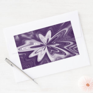 butterfly wings rectangular sticker