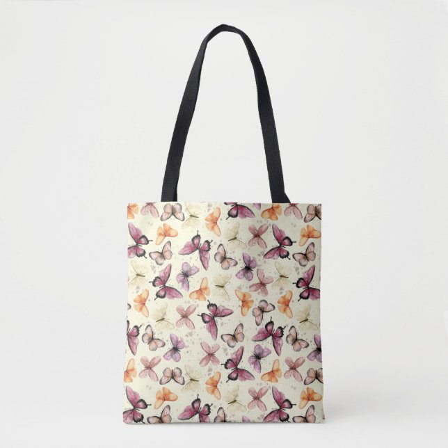 Butterfly Wings Tote Bag (Front)