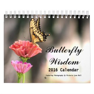 Butterfly Wisdom 2016 Calendar