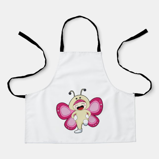 Butterfly with Costume Apron (Front)