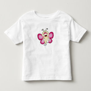 Butterfly with Costume Toddler T-Shirt