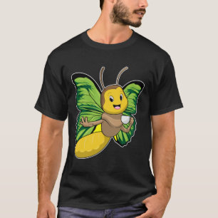 Butterfly with Cup of Coffee T-Shirt