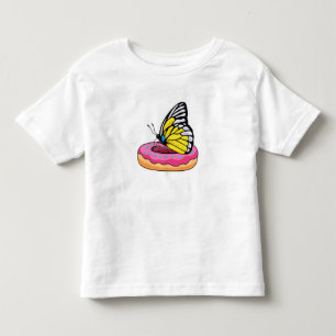 Butterfly with Donut Toddler T-Shirt