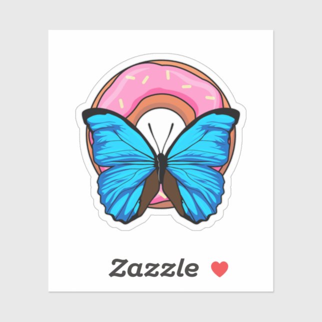 Butterfly with Doughnut (Sheet)