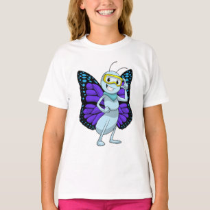 Butterfly with Goggles T-Shirt