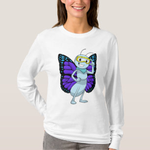 Butterfly with Goggles T-Shirt