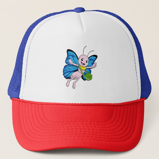 Butterfly with Handbag Trucker Hat (Front)