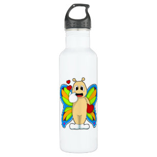 Butterfly with Heart 710 Ml Water Bottle