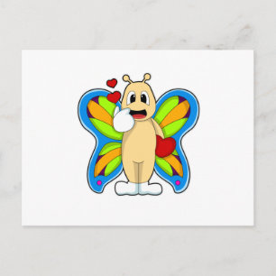 Butterfly with Heart Postcard